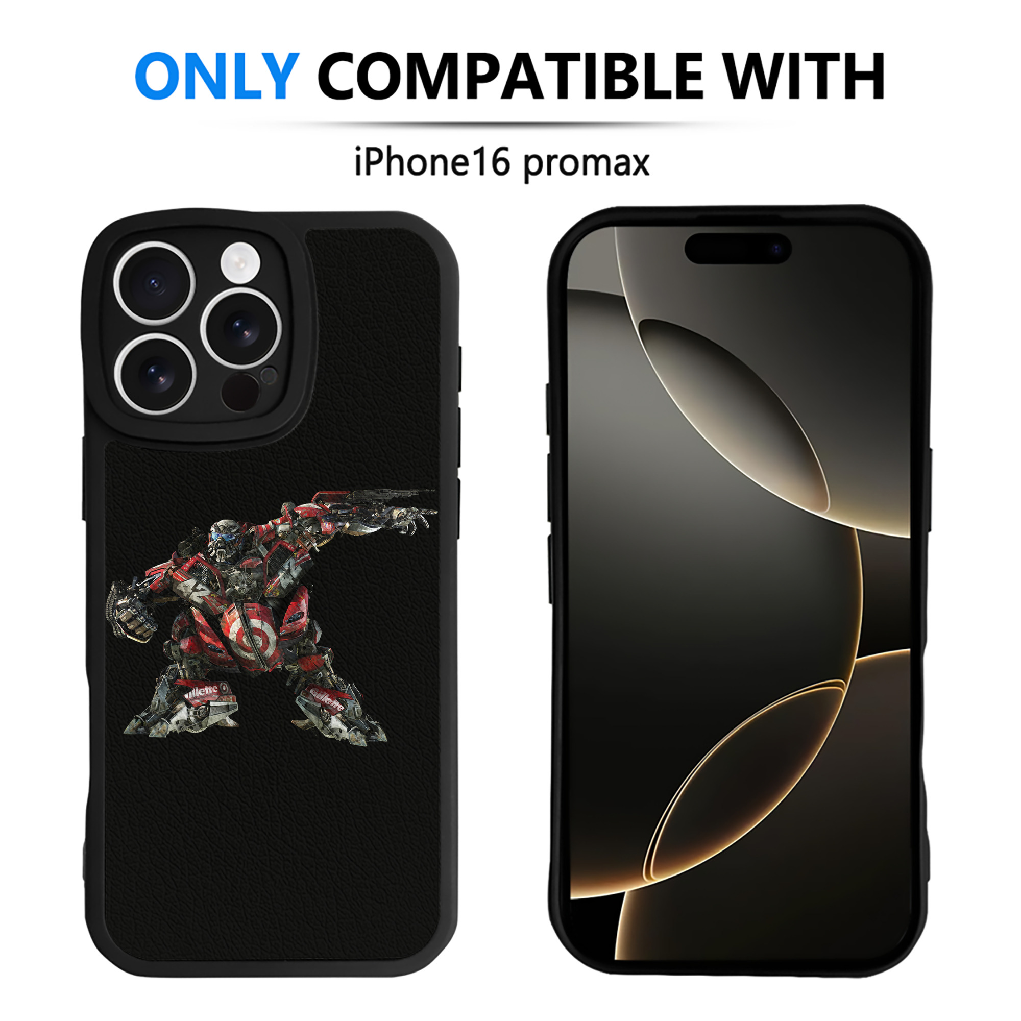 （画像用）  【iPhone 16シリーズ対応】シリコンスマホケース（レザー調） 材質：シリコン